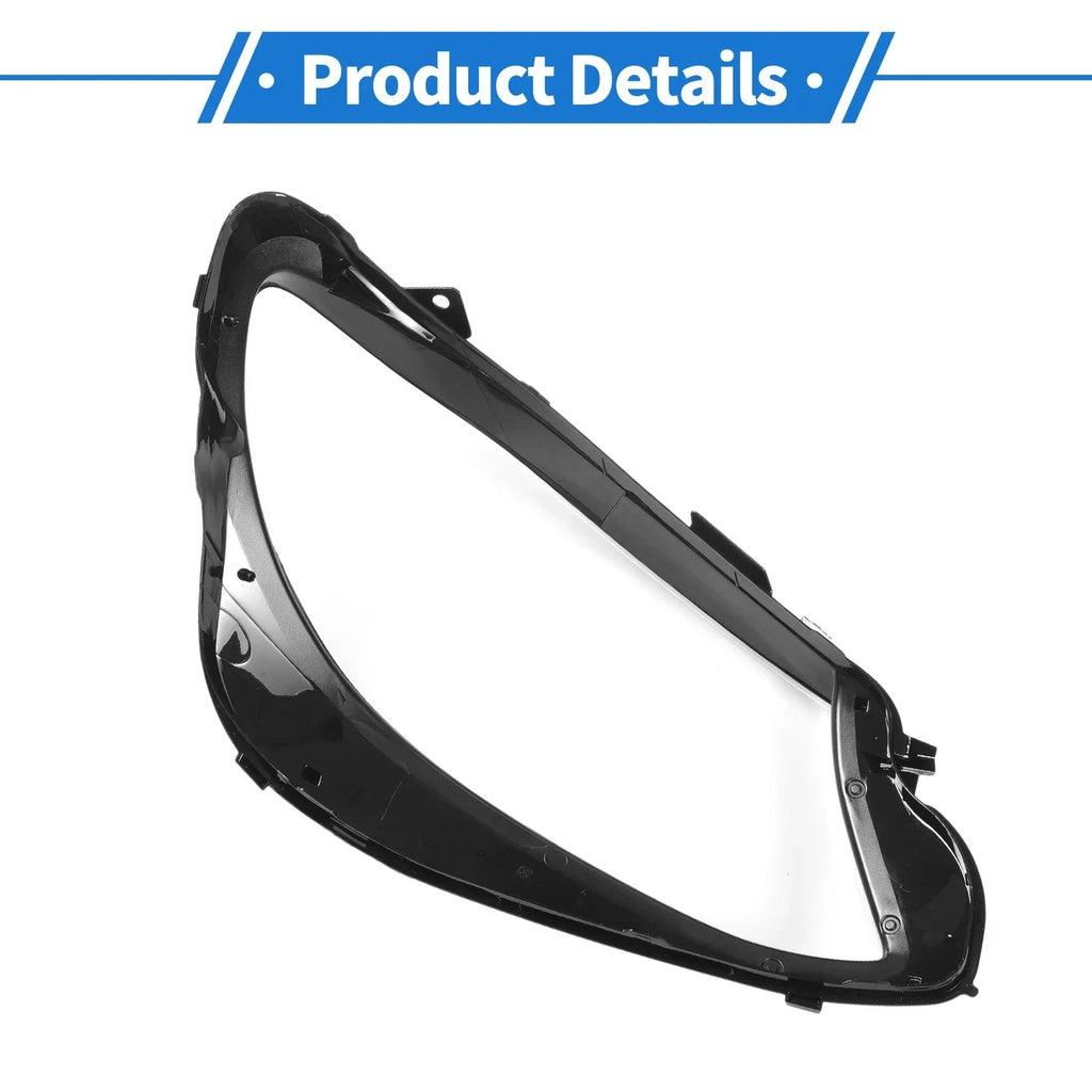 Car Front Left Headlight Lens Cover for Mercedes-Benz E-Class (2016-2021)