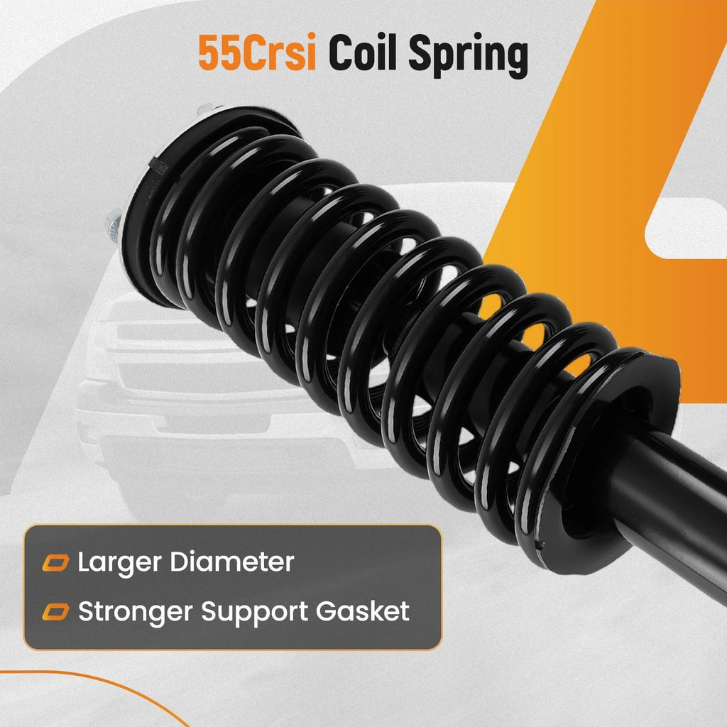 Set of 4 Shocks Struts & Springs Assembly for Nissan Frontier (2005–2019)