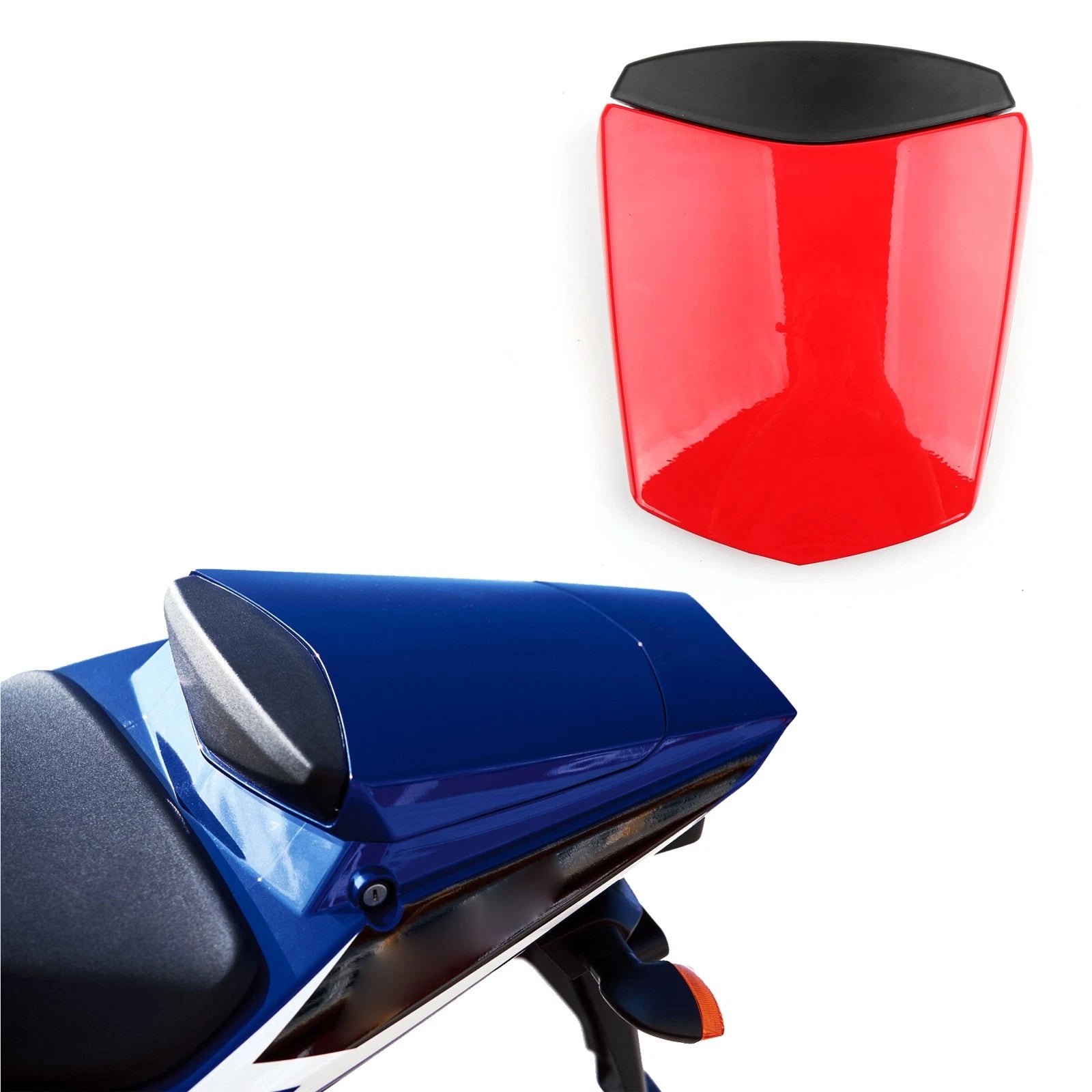 Rear Seat Cover Cowl Fairing for Yamaha YZF R6 R6S (2003–2009) Red #3