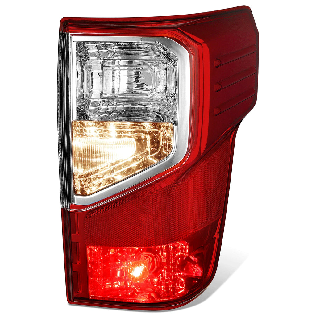 Right Side Taillight for Nissan Titan XD (2016–2023) OE Style Chrome Housing Red Lens