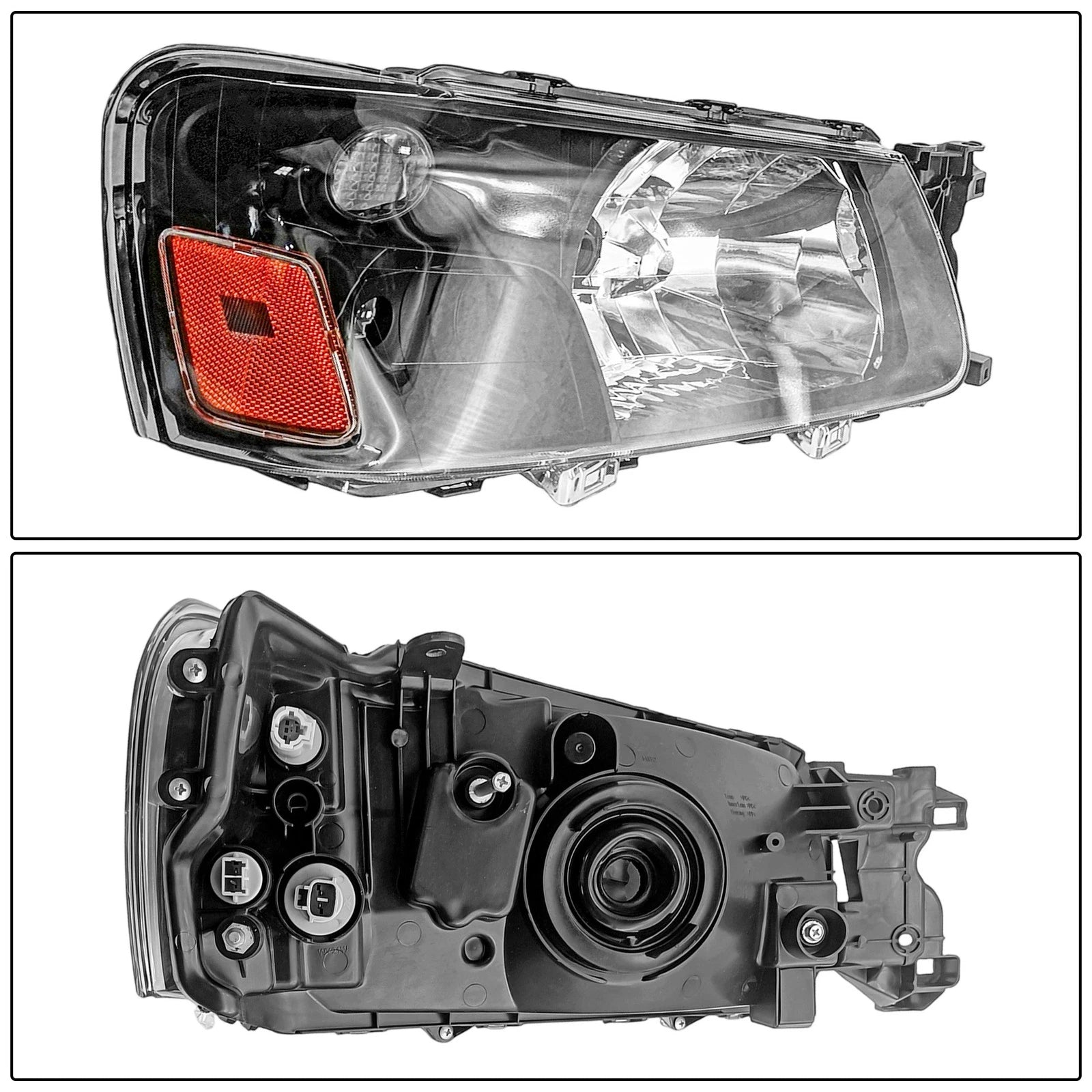 Pair of Headlights for Subaru Forester (2003-2004)