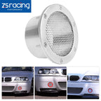 Universal Car Racing Air Duct Grill Bumper Vent Cold Air Intake Cover Kit