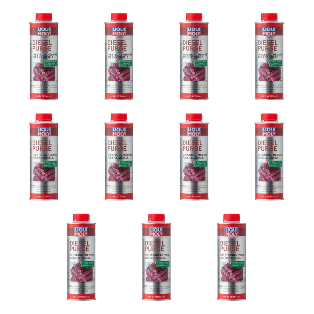 Set of 11 Liqui Moly Diesel Purge Fuel Additive (500ml each)