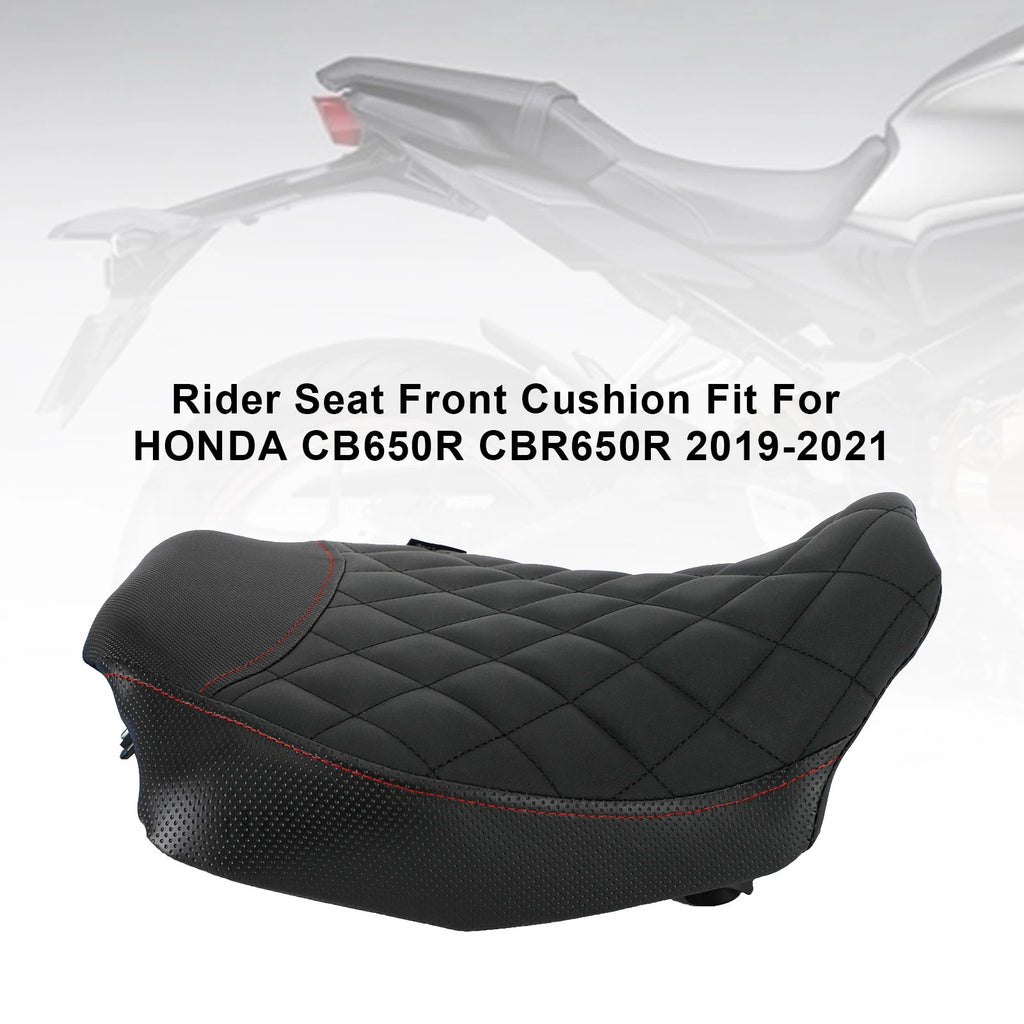Seat Covers for Honda CBR650R (2019–2023) - Black, Set of 2