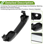 Set of 1 Exterior Door Handle for Lexus GX460 (2010–2023) Black Silver Tone