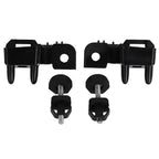 4x Hood Bumper Stopper Bracket for Ford Fusion MKZ (2013-2020)