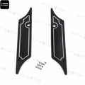 Billet Aluminum Saddlebag Latch Cover for Harley Touring (1993–2013)