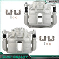 Front Pair Brake Calipers for Honda Accord V6 2003–2004 (Auto Trans) w/ Bracket