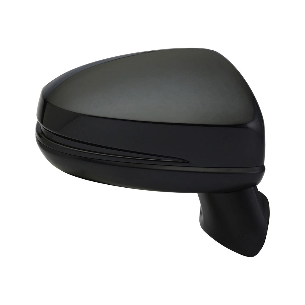 Replacement Ready to Paint Passenger Side Power Door Mirror w/o Signal
