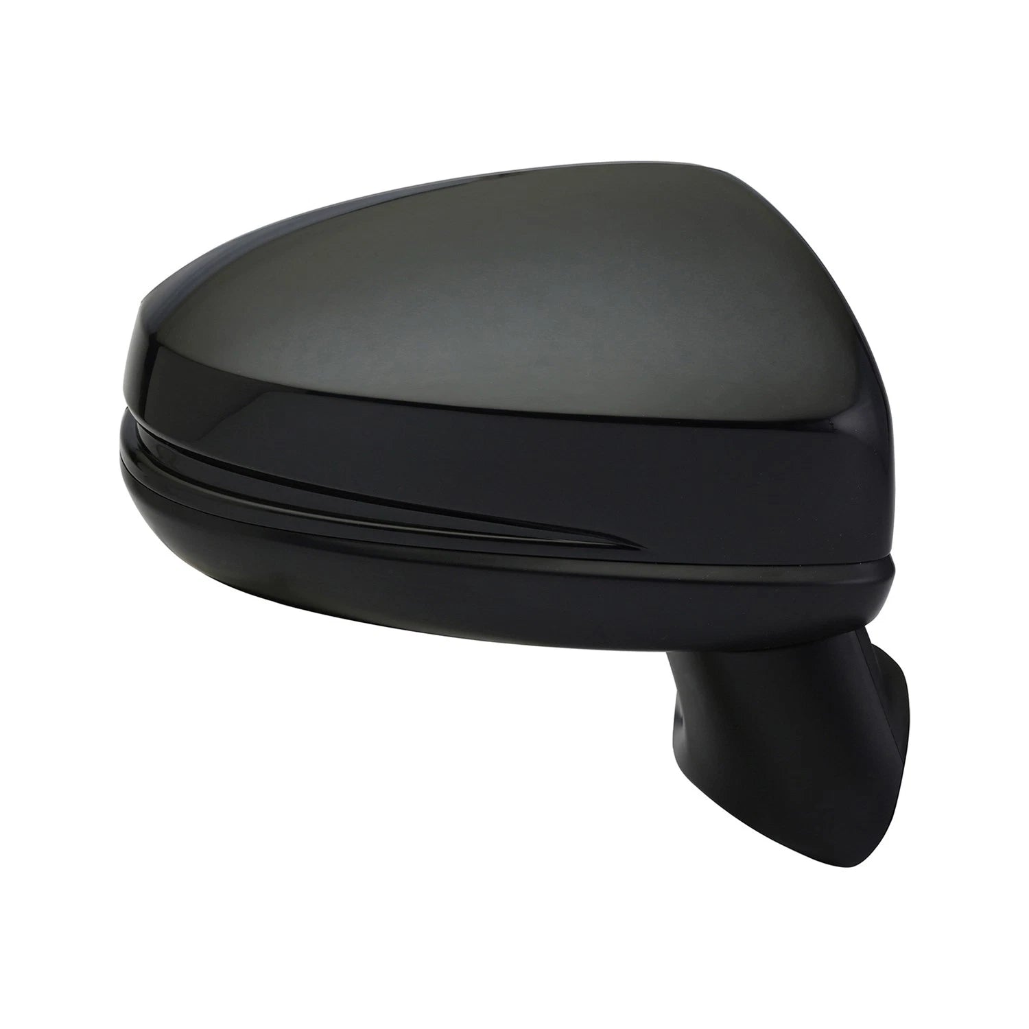 Replacement Ready to Paint Passenger Side Power Door Mirror w/o Signal