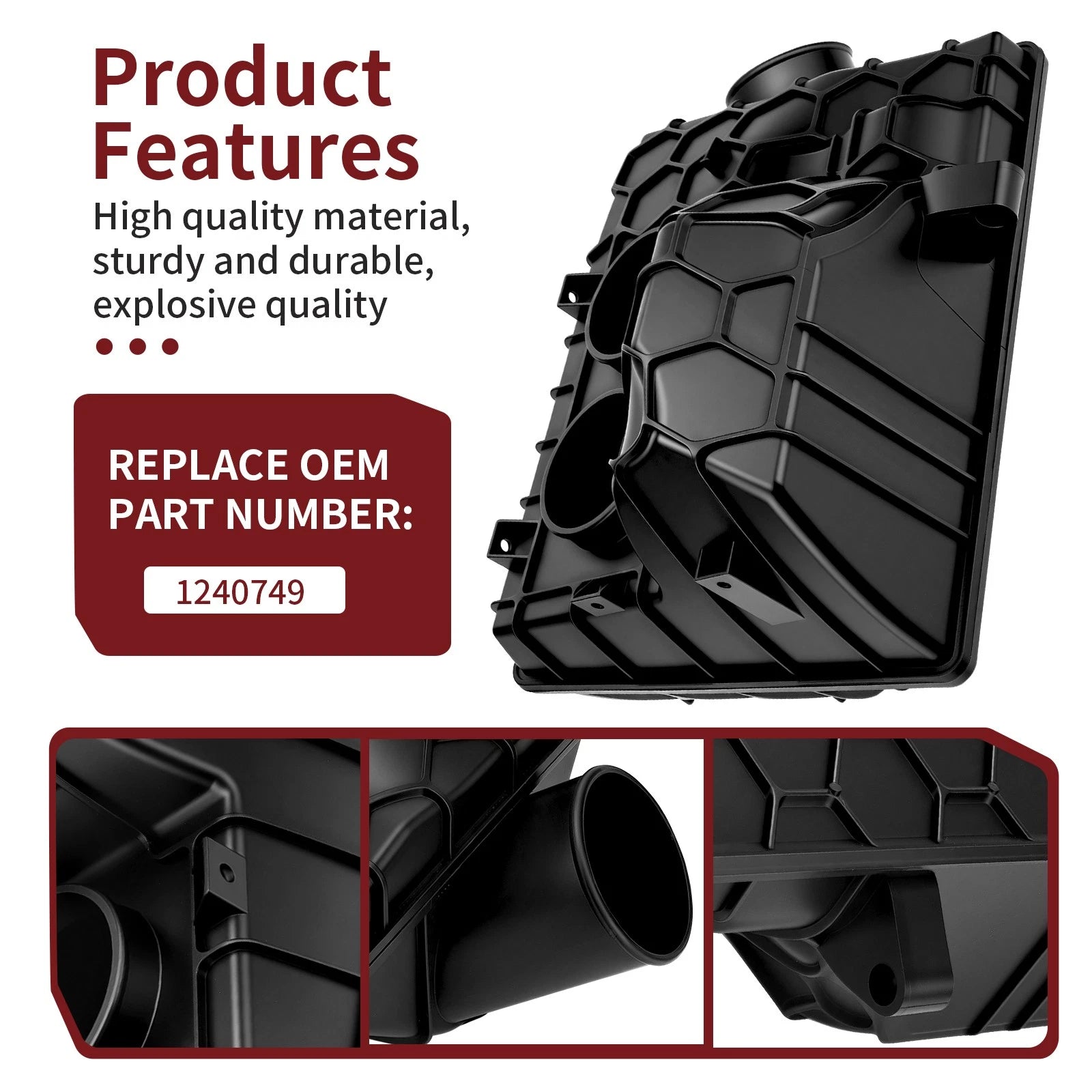 Intake Weld Engine Housing for Polaris RZR 1000 XP/XP 4 (2014-2023)