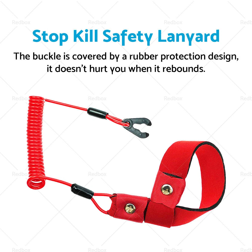 Stop Kill Key Floating Safety Wrist Lanyard for Yamaha Jet Ski