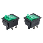 2X KCD4 Rocker Switch 30A 250V for Numatic Vacuum