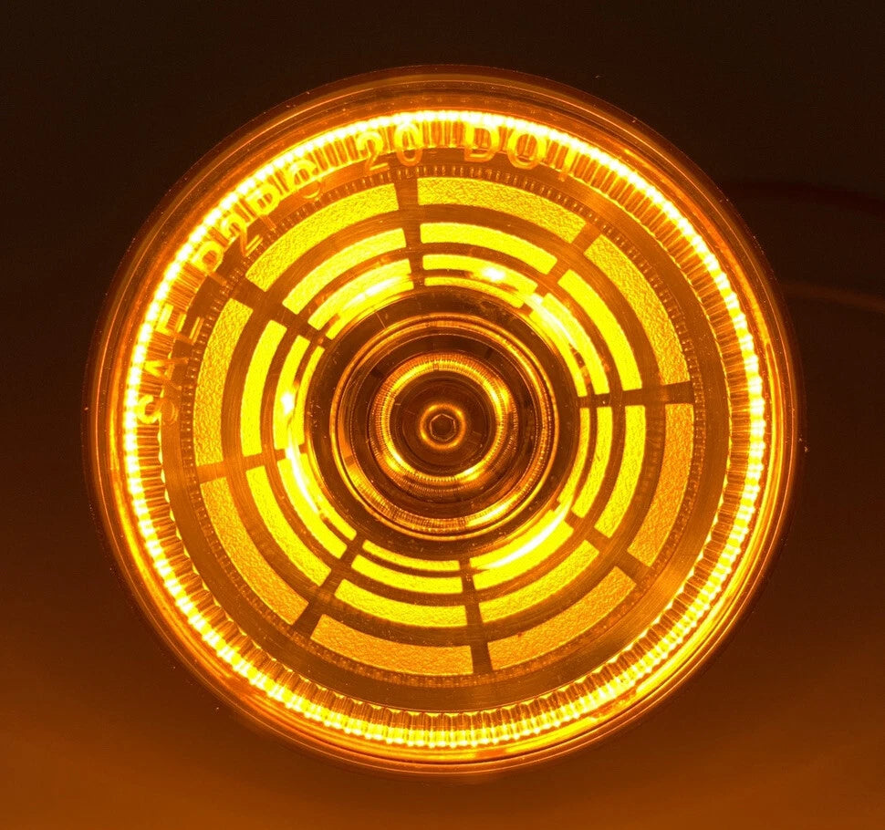 LED Clearance Light Amber Lens Replacement for Freightliner 2 Inch (2014–2025)
