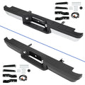 Chrome Rear Step Bumper Face Bar Pad for Ford Ranger (1993–2011)