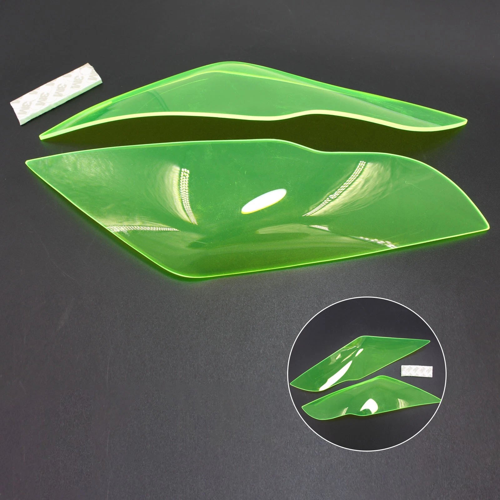 Front Headlight Lens Guard Protector for Kawasaki ZX-10R (2011–2015)