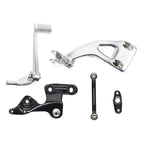 Chrome Mid Controls Brake Side for Harley Fat Bob Sport Glide (2018–2026)