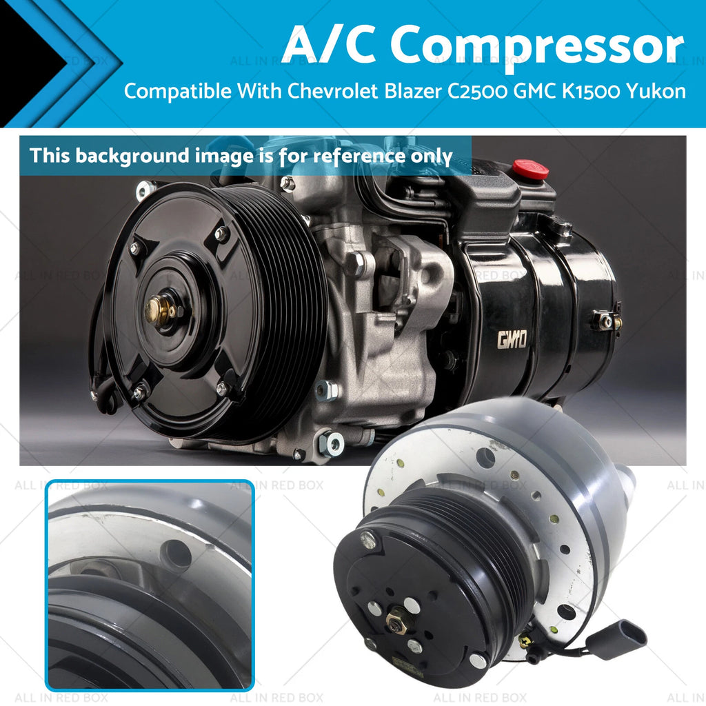 A/C Compressor for GMC Jimmy Sonoma Suburban C3500 K3500 (1993–1995) 1134343