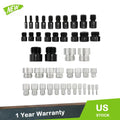 Nut and Bolt Gauge Set for Metric & Inch Threads (23 Metric & 21 Inch)