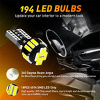 Set of 2 T10 CANBUS LED License Plate Lights for Various Models (YYYY–YYYY)