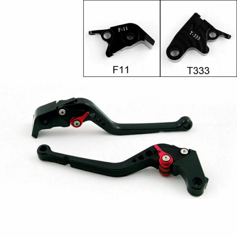 Long Brake Clutch Levers for Speed Triple Daytona 675R (2011–2014) Black T9