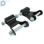 Rear Leaf Spring Hanger Bracket Shackle Kit for Chevy Silverado 1500 (1999–2013)