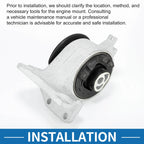 Engine Motor Mount for Ford Fusion 2.5L A/T (2010–2012)