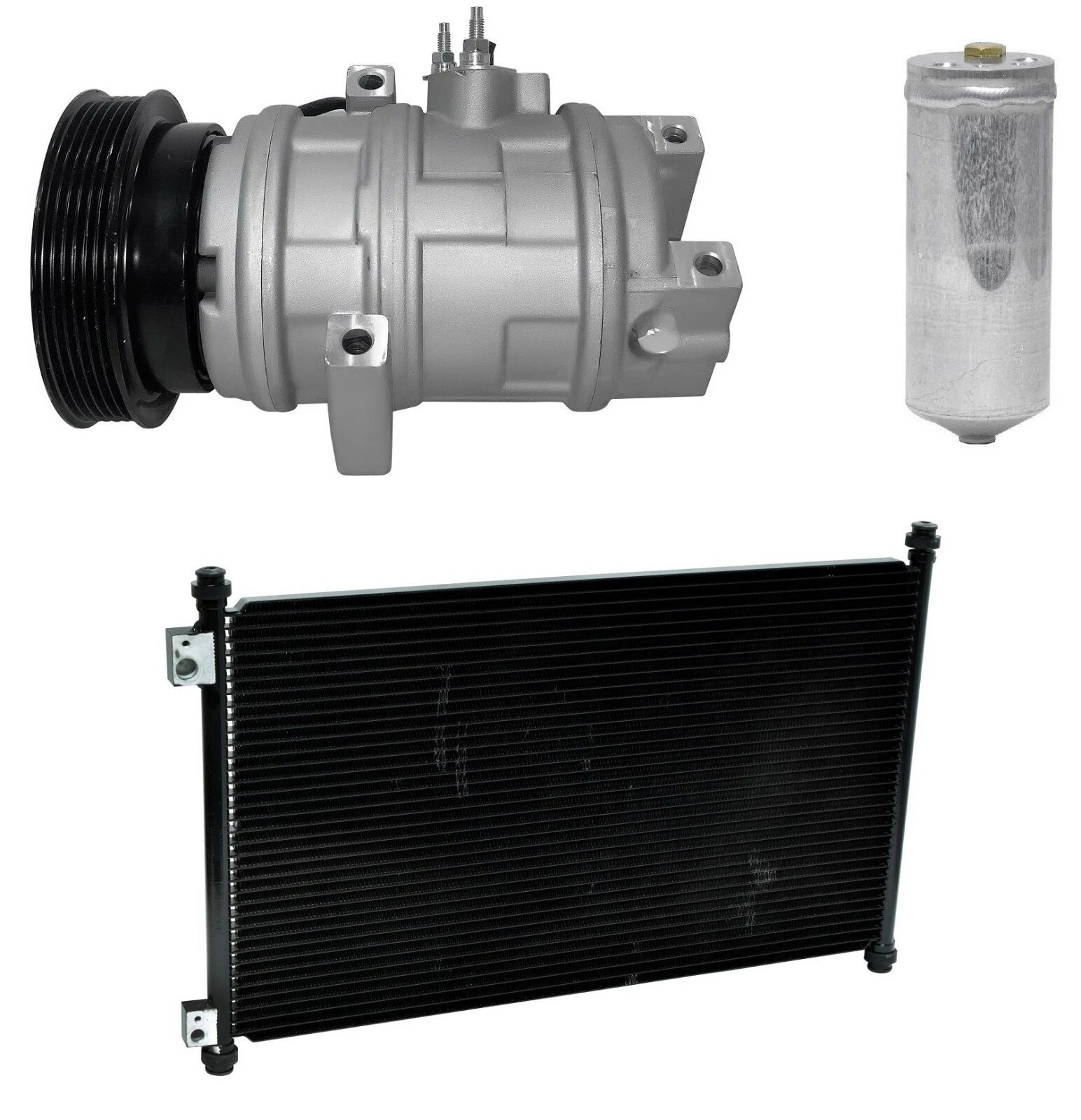 AC Compressor Kit with Condenser for Acura CL 3.2L (2003–2003)