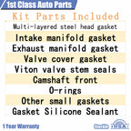 Cylinder Head Gasket Set for Dodge Charger, Magnum, Chrysler 300, Pacifica (2005–2010)