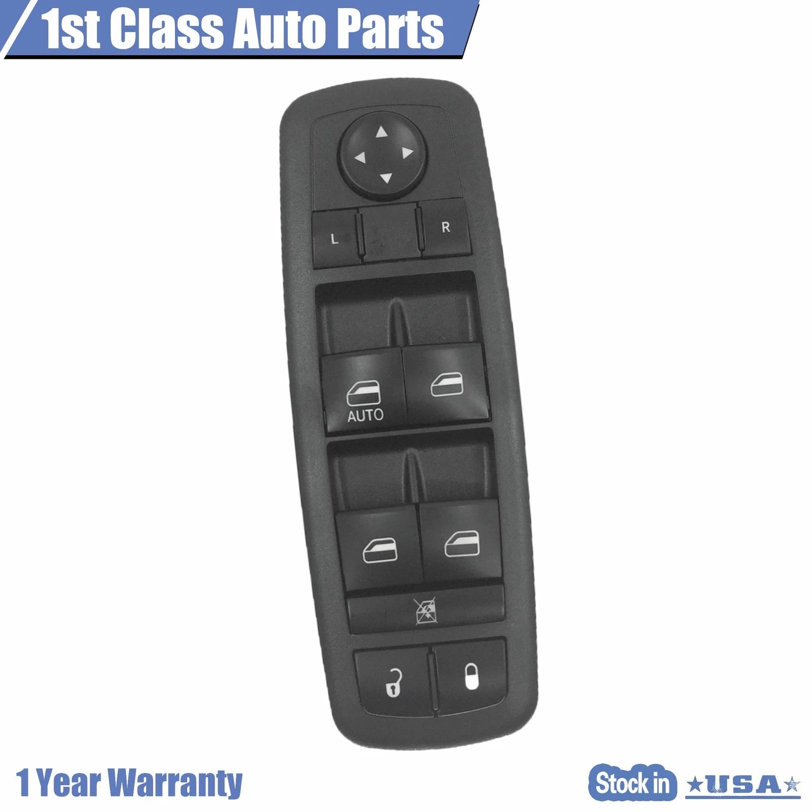 Driver Door Master Window Switch for Dodge Journey (2011–2016)