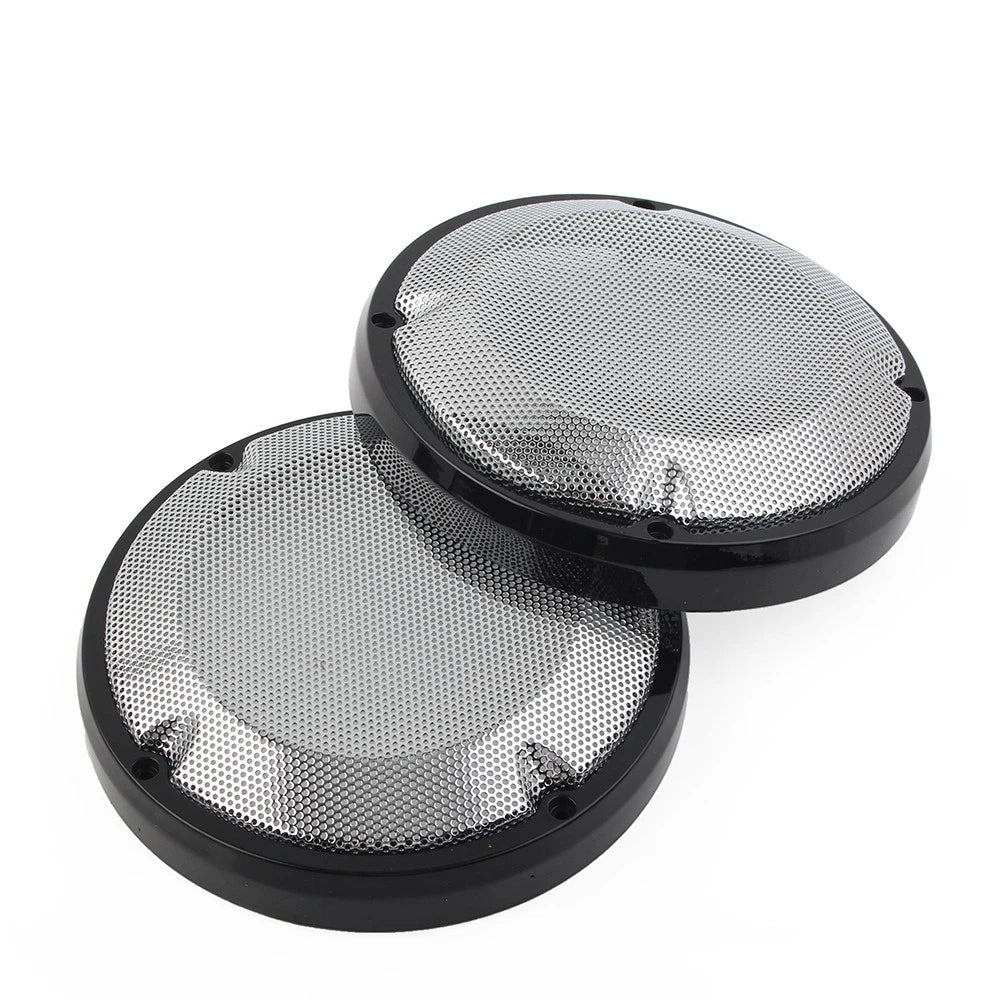 6.5" Saddlebag Lid Speaker Grill Cover for Harley Touring Electra Glide (1983–2020)
