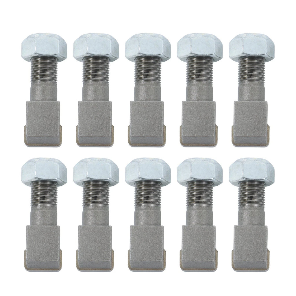 10X Threaded Stump Grinder Teeth 2-1/2" for Bradco Shaver Ashland Baumalight