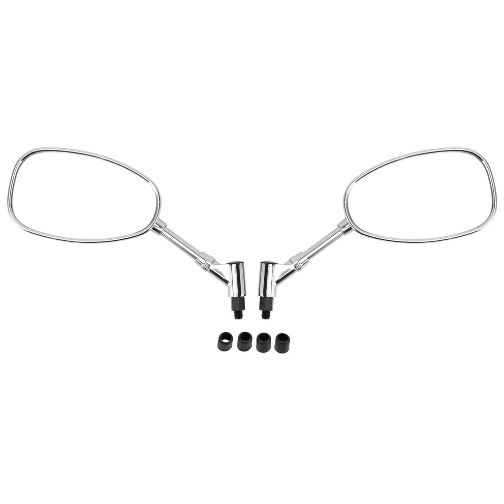 Pair Chrome Mirrors for Suzuki GSX1300 B-King (2008–2012) 10mm