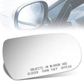Side View Door Mirror Glass for Toyota Camry (1987–1991) - Convex Lens, Right