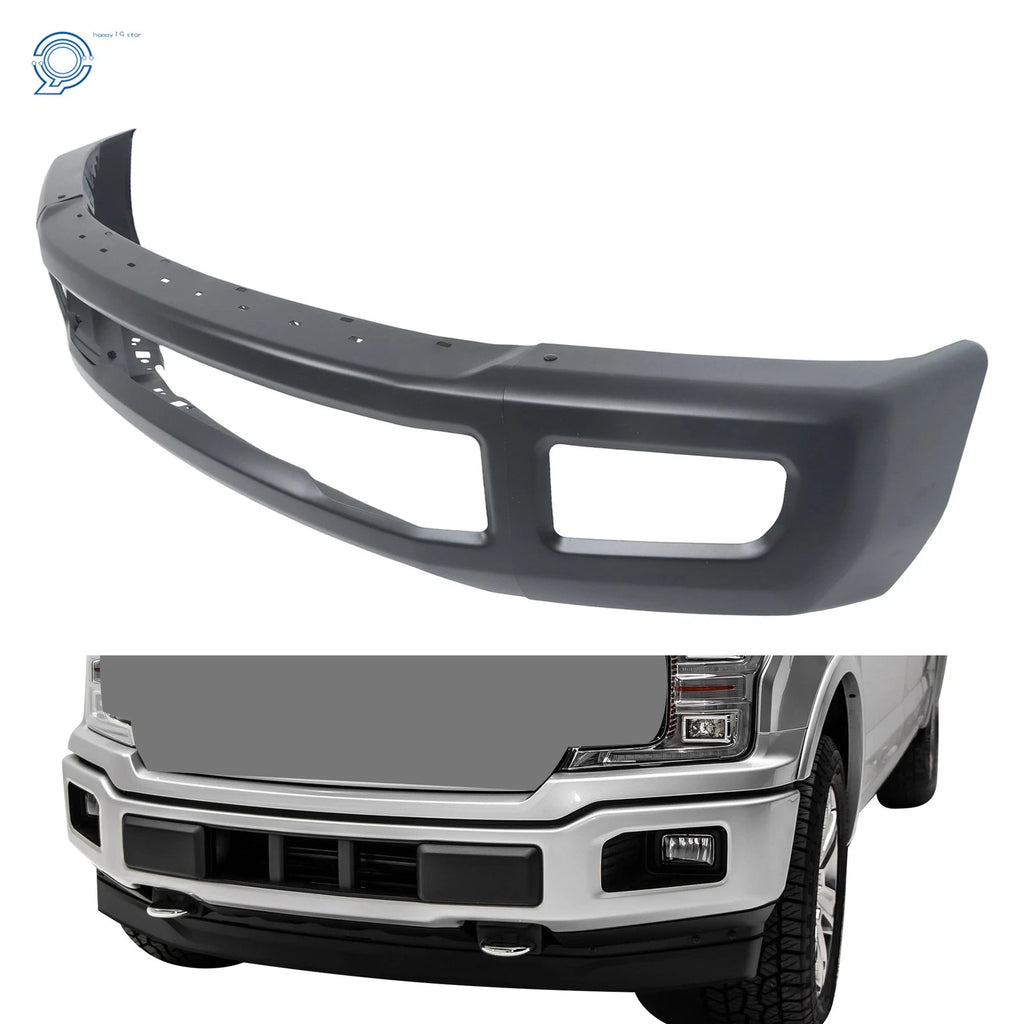 Front Bumper with Fog Lamp Holes for Ford F-250 F-350 (2017–2019)