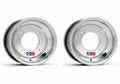 Set of 2 Polished Front Wheels Rims 10" 10x5 4/156 for Yamaha YFZ450 Banshee Raptor