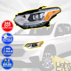 HID Headlight with Ballast & LED DRL Projector for Chevy Traverse (2018–2021)