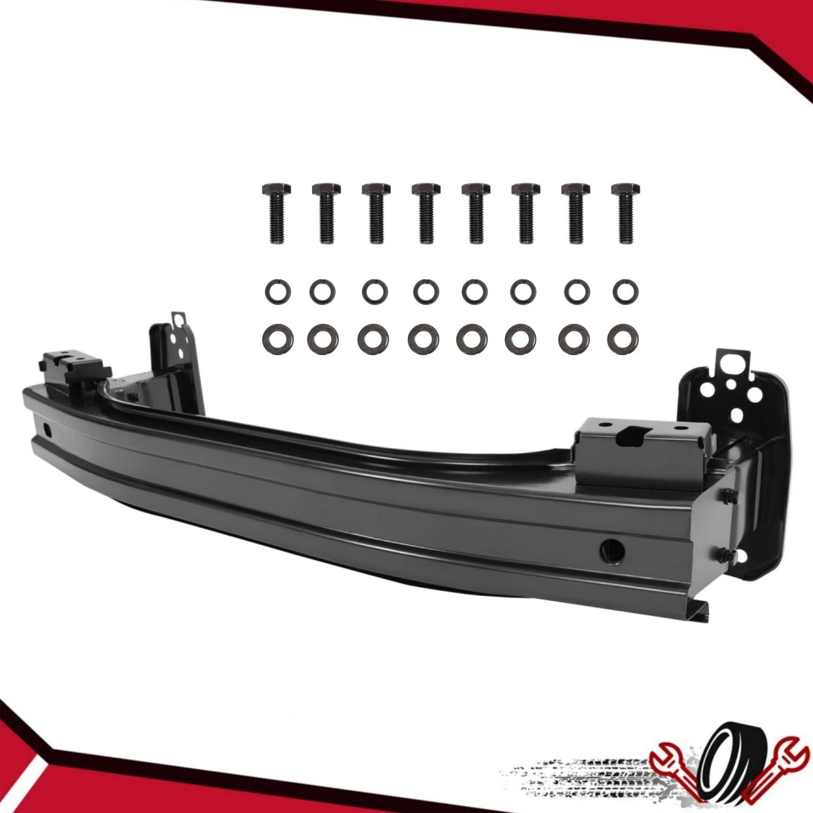 Front Bumper Reinforcement Impact Bar for Jeep Compass (2017–2021)