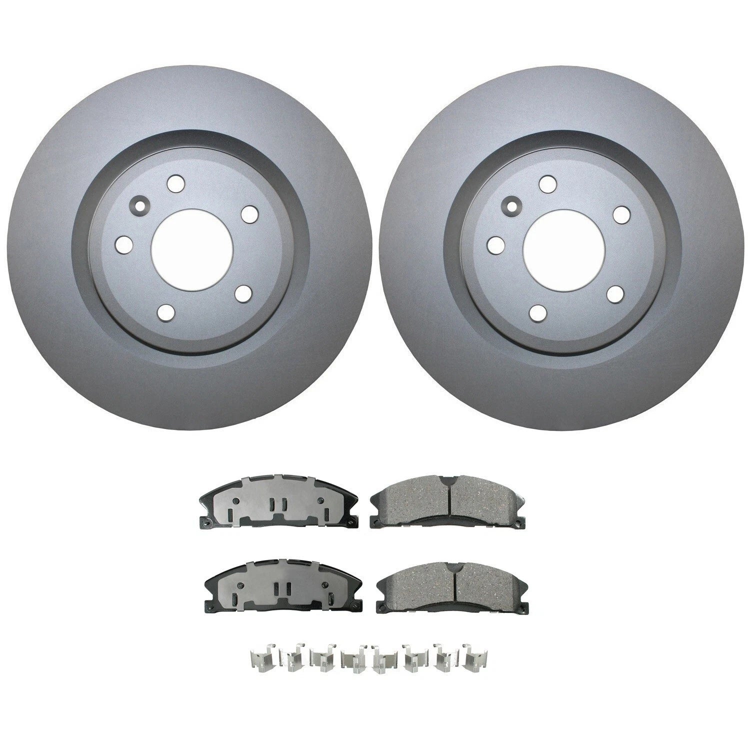 Front Brake Kit 325mm Rotors & Akebono Ceramic Pads for Explorer Taurus (2011–2019)