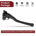 Left Hand Rear Brake Lever Parking Lock Assembly for Honda Foreman 400-500