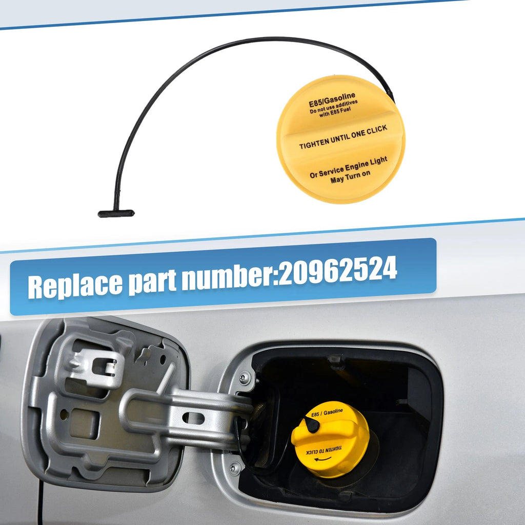 Fuel Tank Filler Cap No. 20962524 for Chevy Avalanche Silverado 1500 (2002–2013)