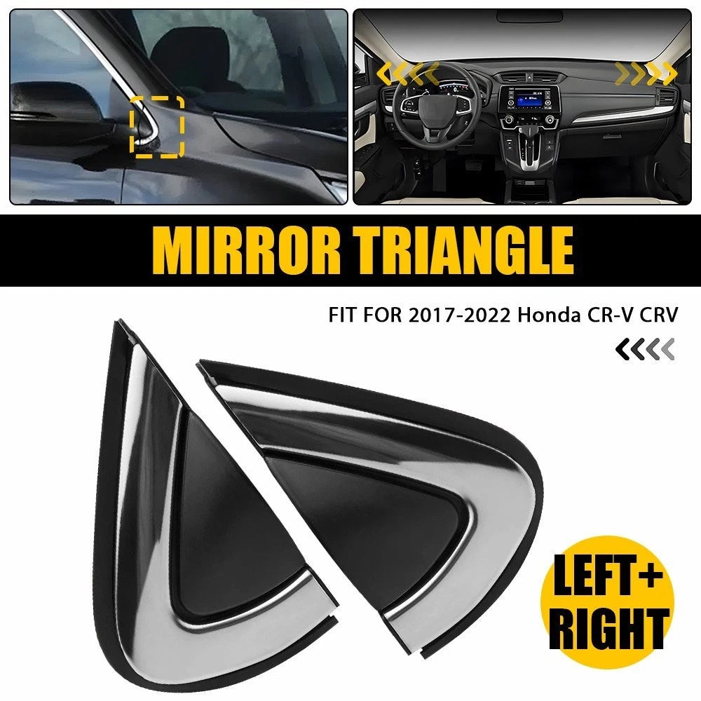 Window Mirror Corner Triangle Cover for Honda CR-V (2017–2022)