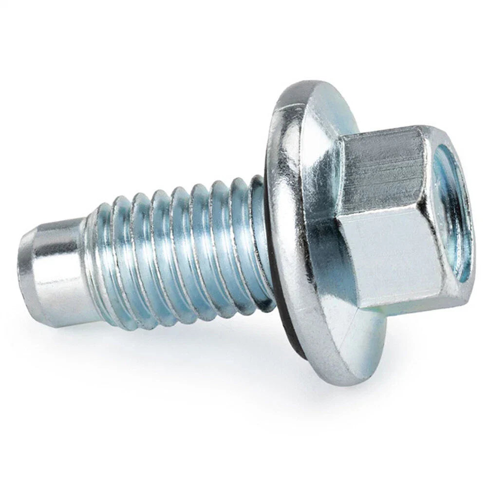 Oil Pan Drain Plug Bolt w/ O-Ring for Chevrolet Buick Cadillac