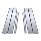 6Pc Chrome Pillar Post Covers Replacement for Infiniti G35 (2003–2006)
