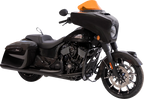 Klock Werks 10" Kolor Flare Windshield for Harley Davidson (2014–2023) - Orange Ice KWW-04-0632
