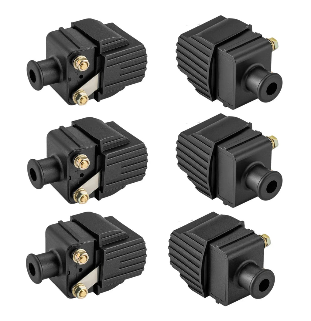 Ignition Coil 6× for Mercury Mariner 25HP Outboard Boat (1998–2010)