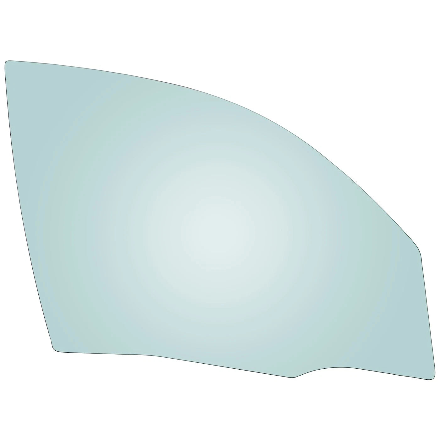Set of 2 Door Glasses for Chrysler (Front Driver & Passenger Side)