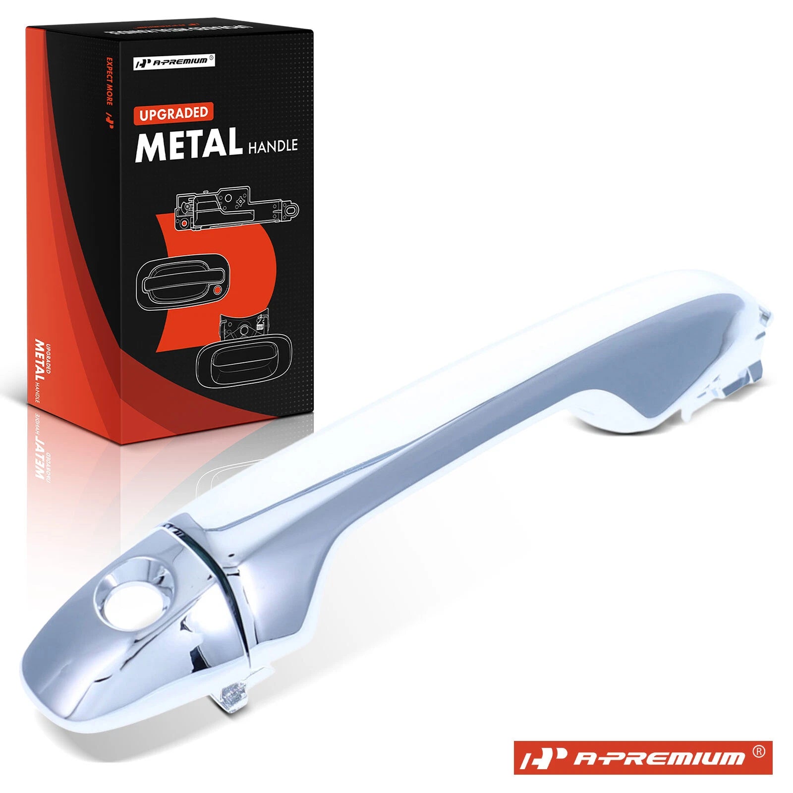 LH Front Exterior Door Handle for Toyota Tacoma (2005–2015)