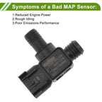 MAP Sensor for Cadillac Escalade (2010–2014) No. 0265005322