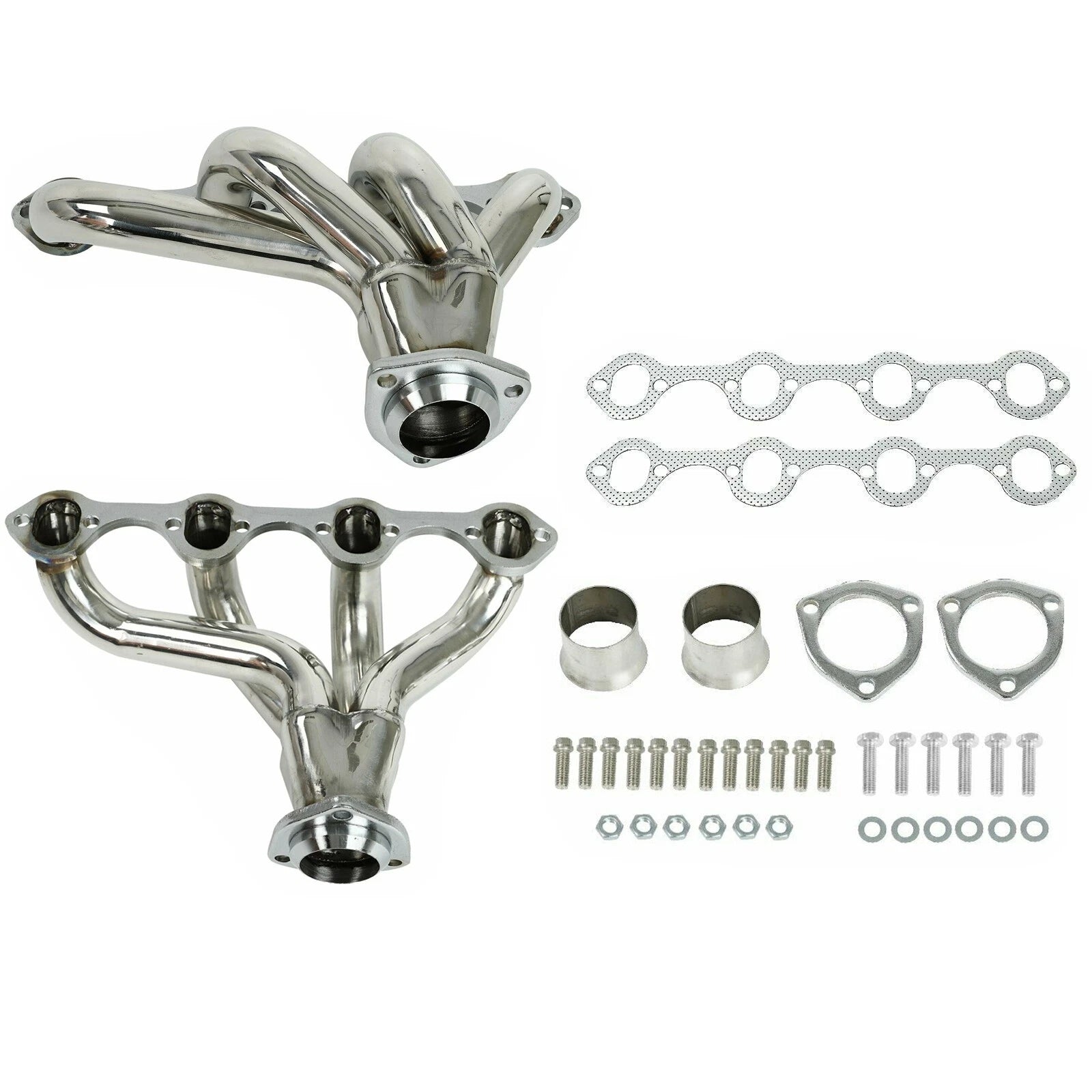 Stainless Steel Hugger Header for Ford 289-302-351 V8 (1962–1996)